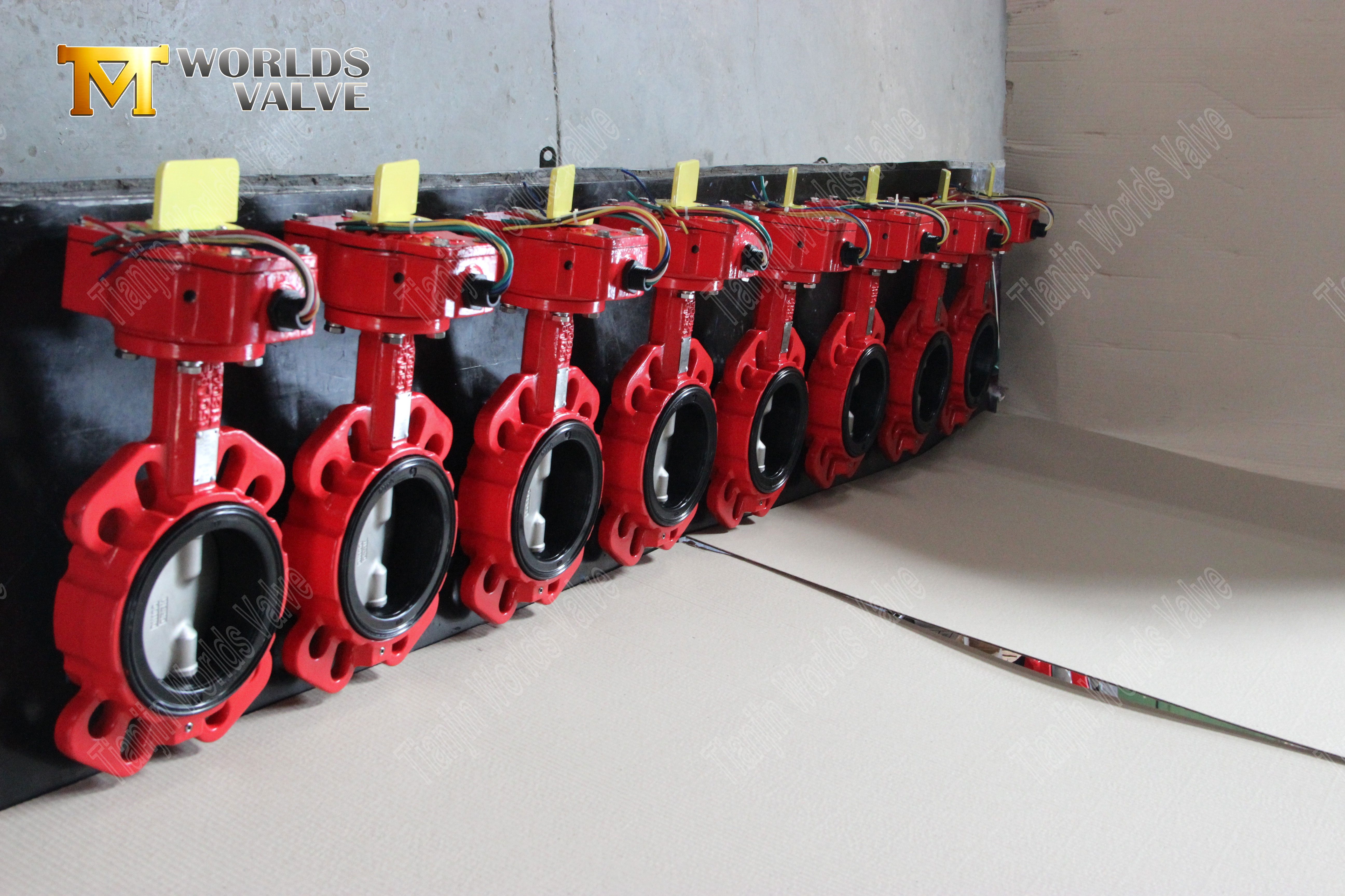 V&aacute;lvula de mariposa de oblea de asiento EPDM con disco de acero inoxidable (2)