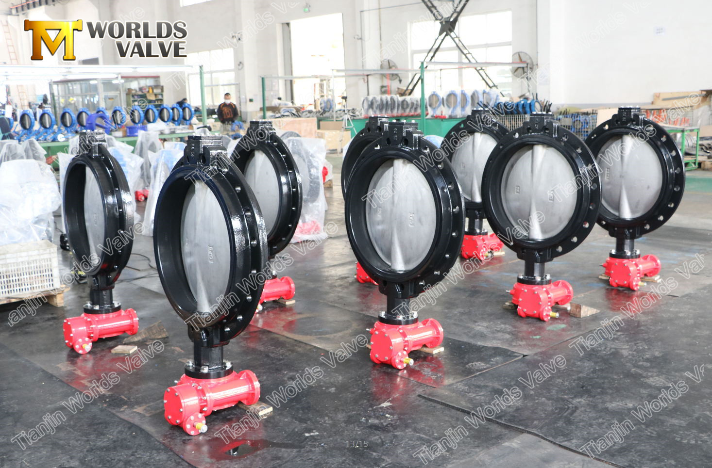 5 GJS400GJS500 V&aacute;lvula de mariposa de una sola brida