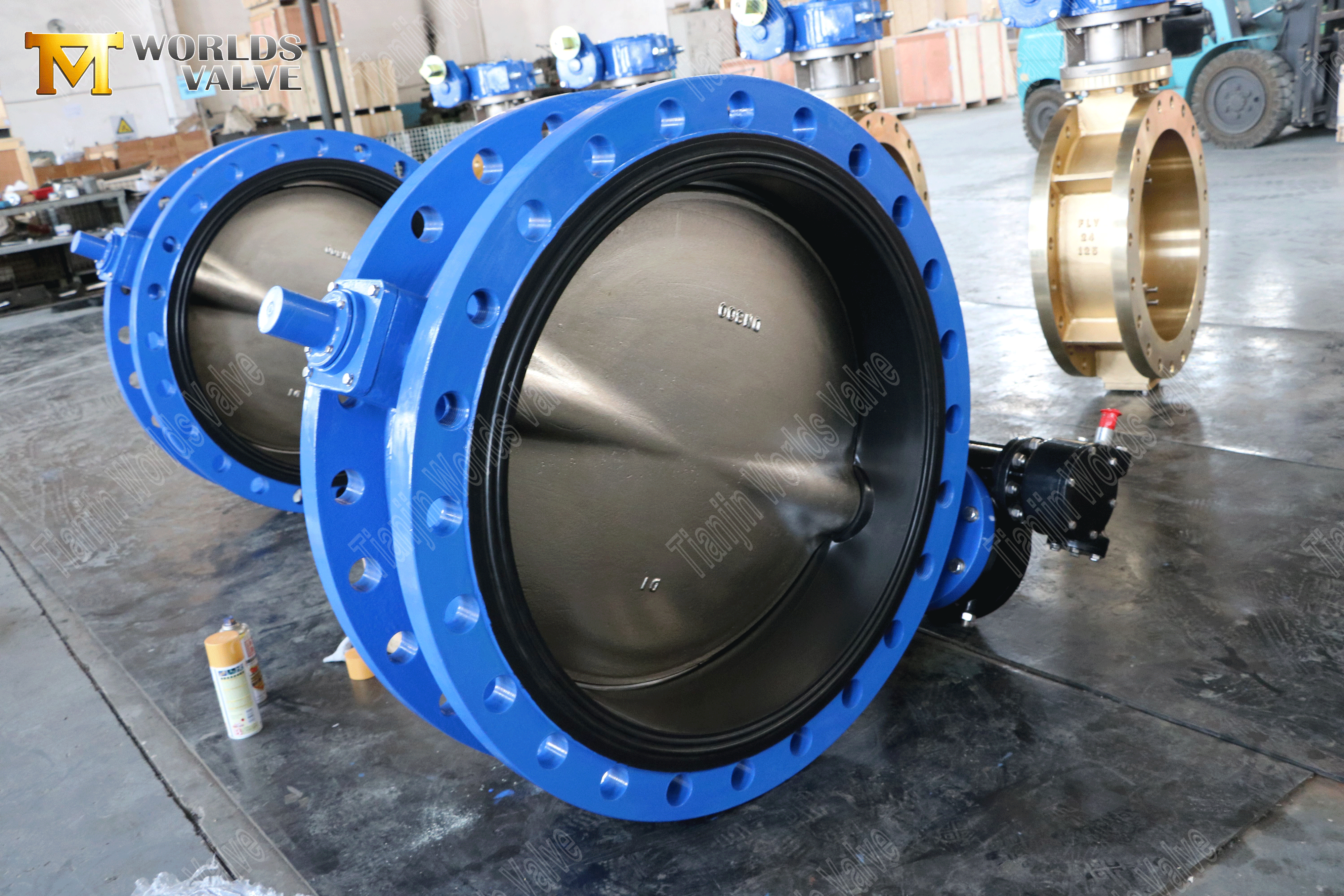 Fabricantes de v&aacute;lvulas de mariposa - V&aacute;lvula de mariposa de doble brida de brida resistente (1)