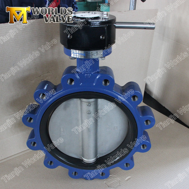 Válvula de mariposa de asiento BUNA-N NBR