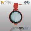 Válvula de mariposa de oblea con disco recubierto de nylon y cuerpo WCB | Resistencia a la corrosión rentable