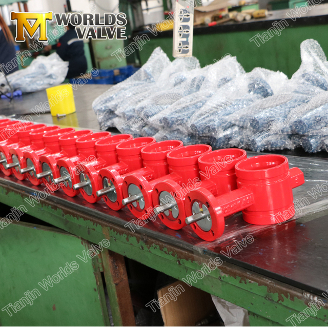 Válvulas de mariposa con el proveedor de válvulas de mariposa de China para protección contra incendios