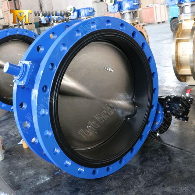 AWWA C504 Válvulas de mariposa asentadas de goma con disco DI