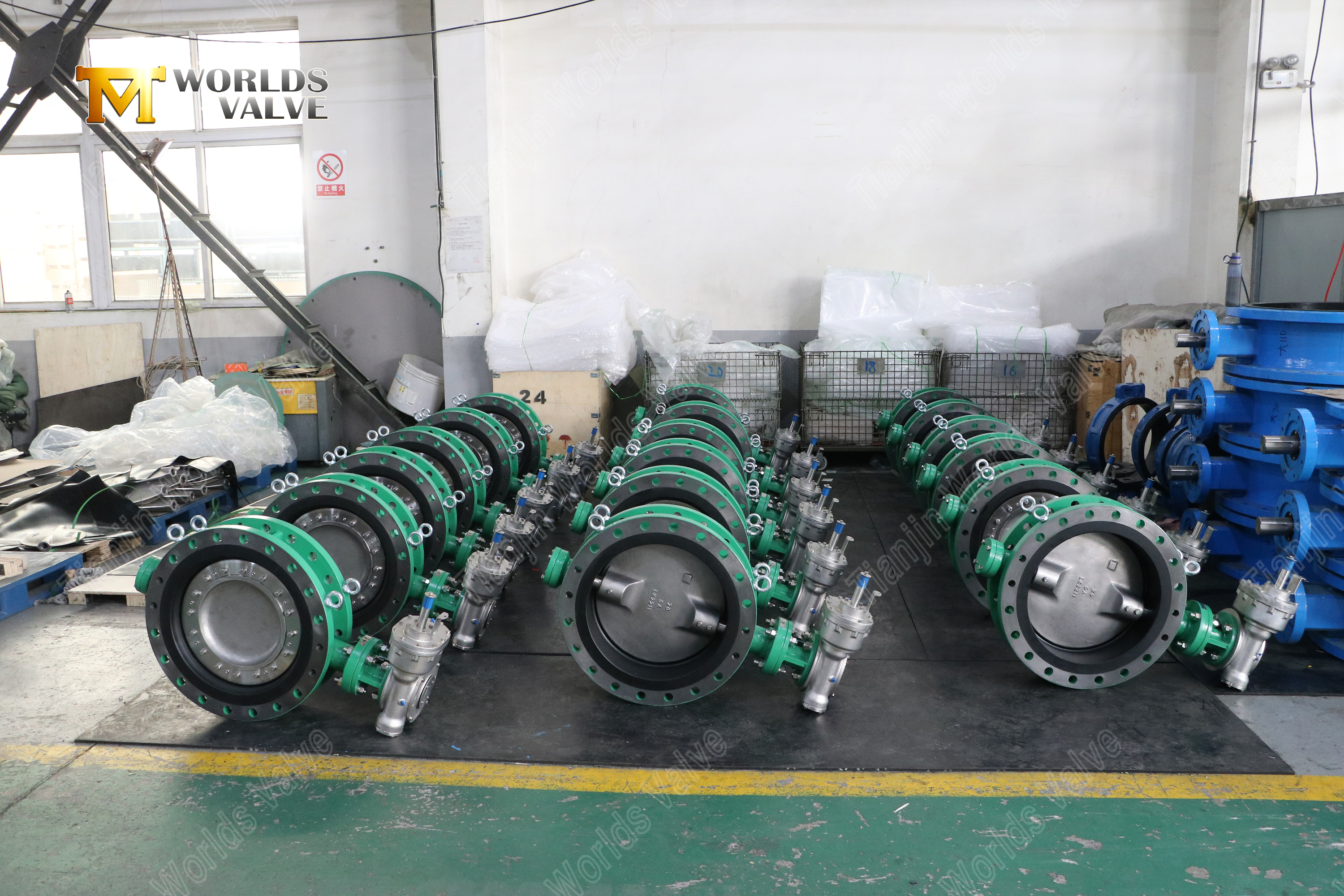 V&aacute;lvula de mariposa de acero de doble fase de doble desplazamiento con asiento ebonite-1 (3)