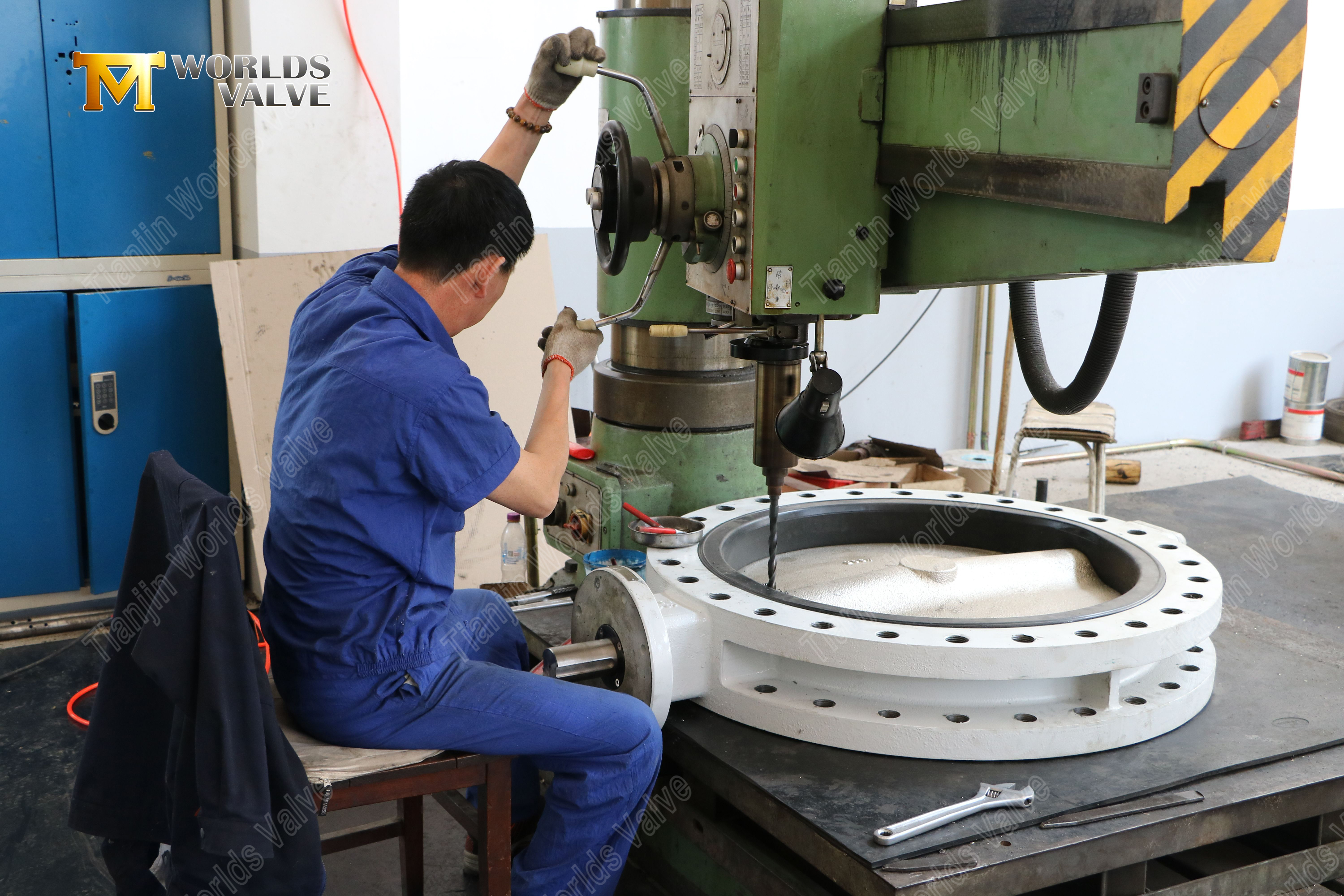 V&aacute;lvula de mariposa en forma de U con disco CF8M y soluci&oacute;n de control de flujo de alta eficiencia reemplazable asiento-1 (2)