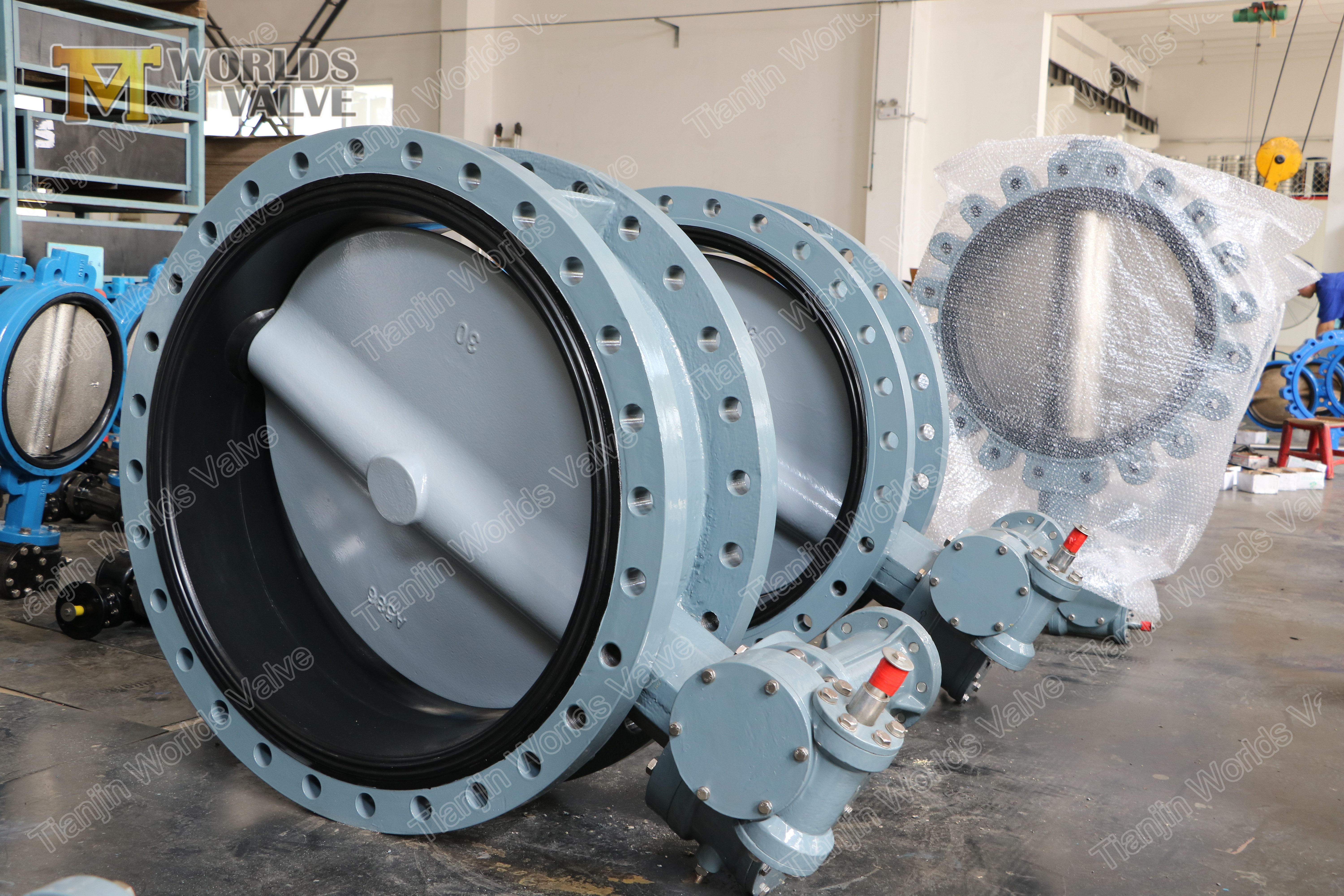 3 A536 A395 GJS400 GJS500 CF8 CF8M V&aacute;lvula de mariposa de hierro d&uacute;ctil,