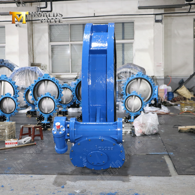 Válvula de mariposa tipo U para tratamiento de agua | Disco recubierto de nailon 11 | Opción aprobada por WRAS