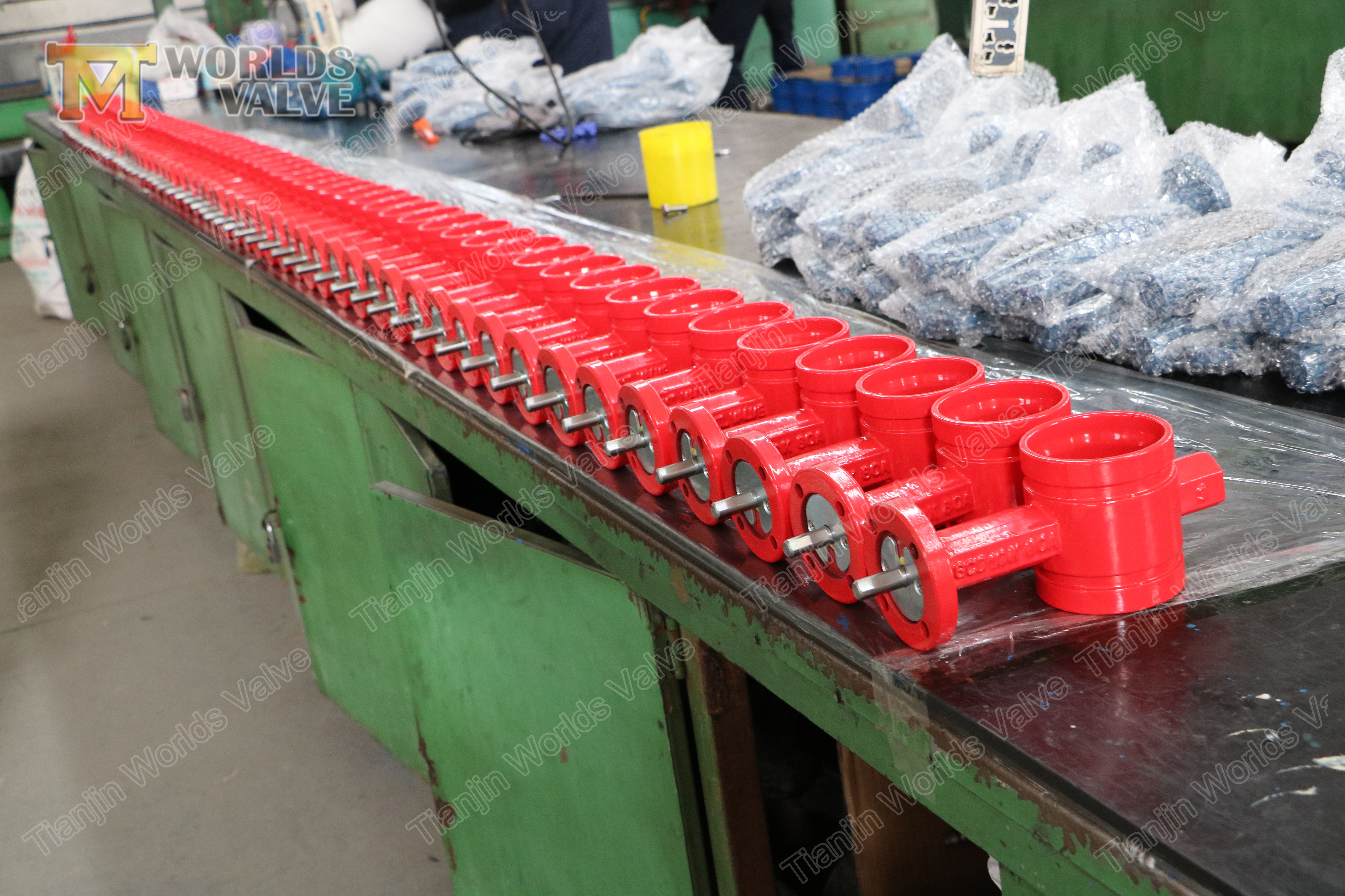 3 v&aacute;lvula de mariposa de hierro diuctil