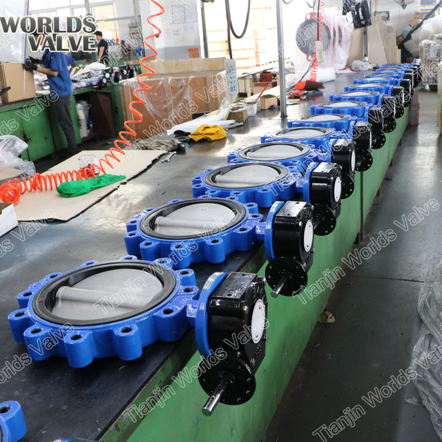 Válvulas de control de mariposa de grado alimenticio