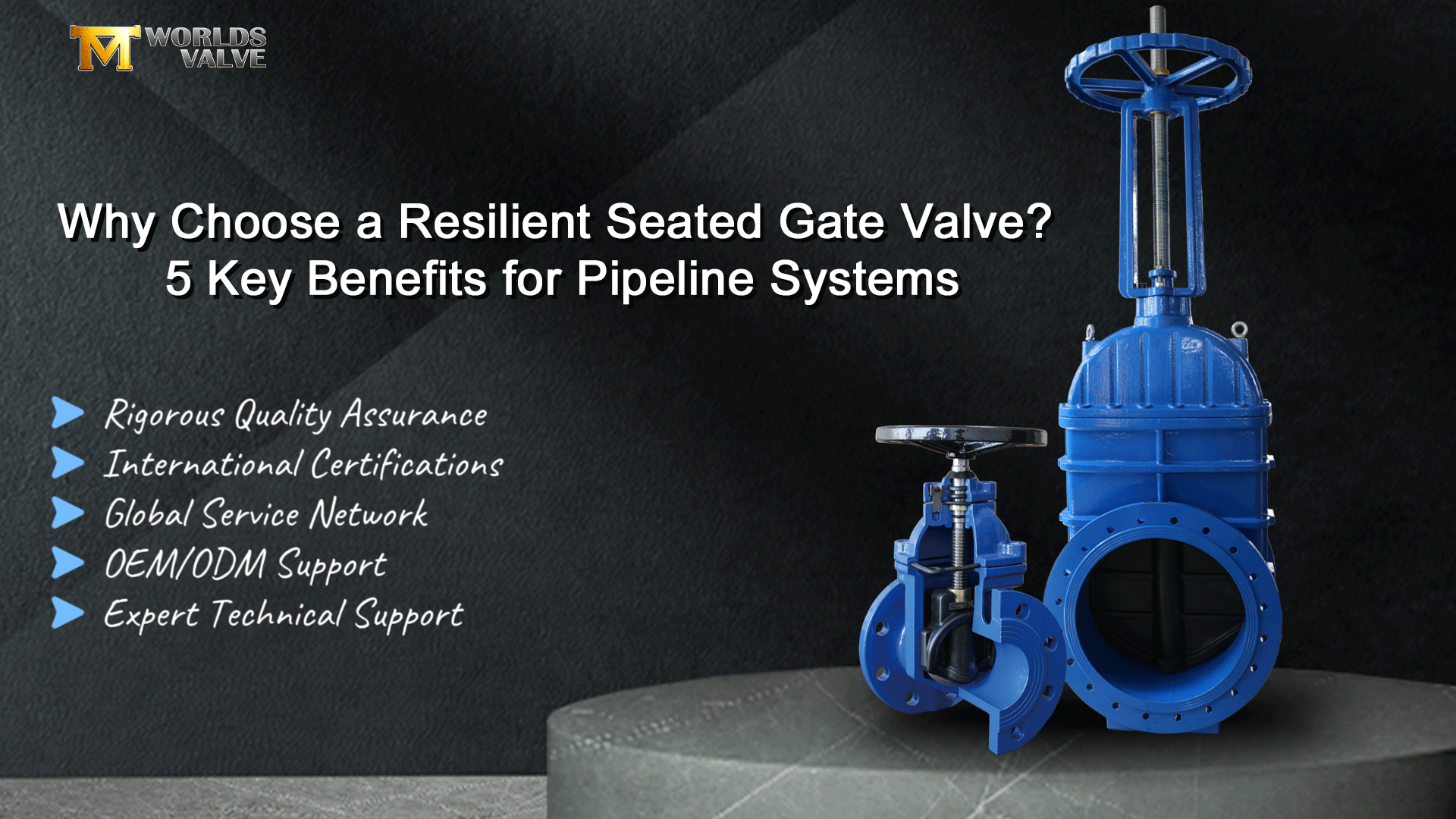 ¿Por qué elegir una válvula de compuerta con asiento resistente? 5 beneficios clave para los sistemas de tuberías