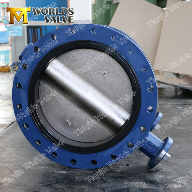 Válvulas de mariposa de doble brida con patrón en U