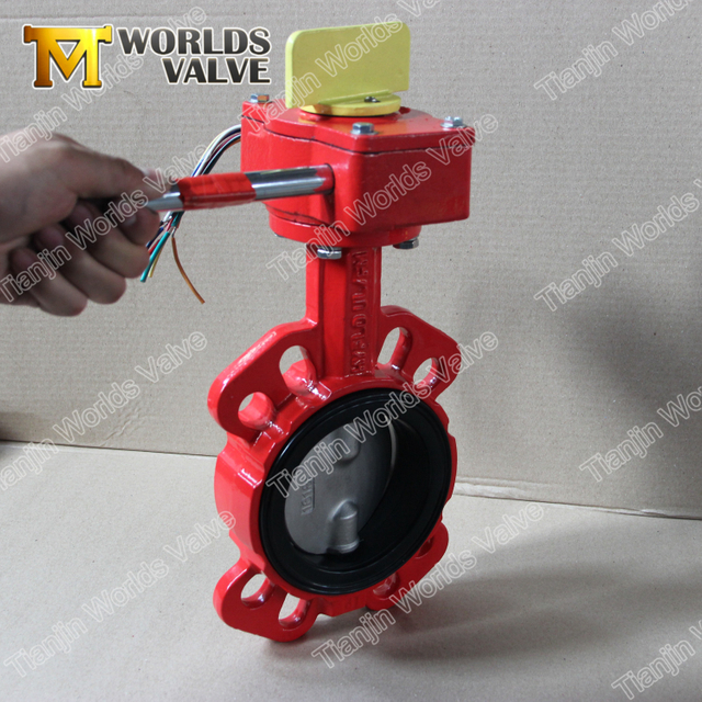 PN6 PN10 PN16 PN25 CL125 Cl150 Válvulas de mariposa de dos ejes con AS TableD Tabla E Conexión de bridas