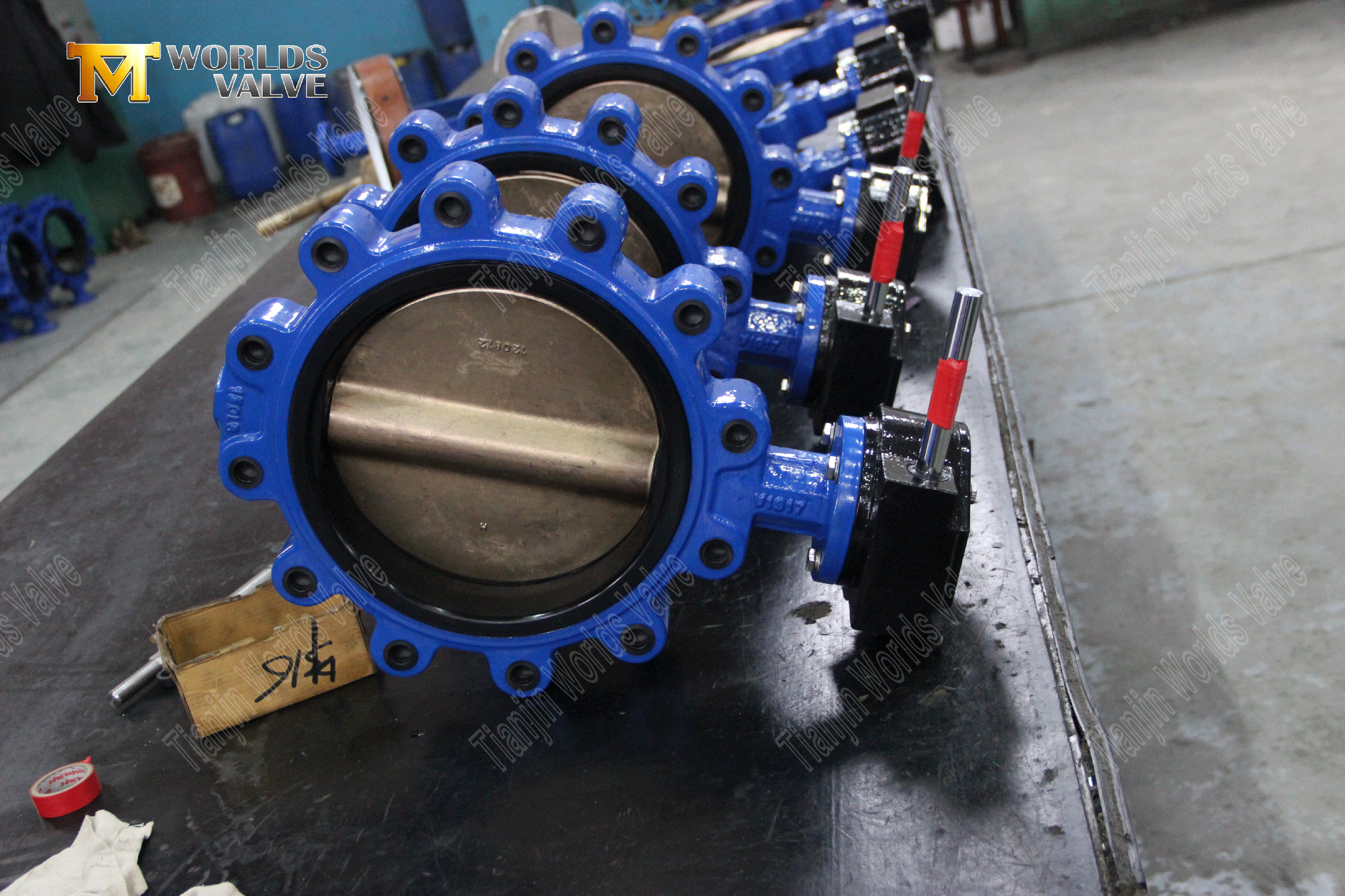 V&aacute;lvulas OEM ODM Fabricante Fabricante Lug V&aacute;lvulas de mariposa asentadas Resilient (3)