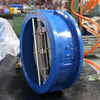 Tipo de oblea de doble disco de acero inoxidable Válvula sin retorno | Prevención de retorno de retroceso cero
