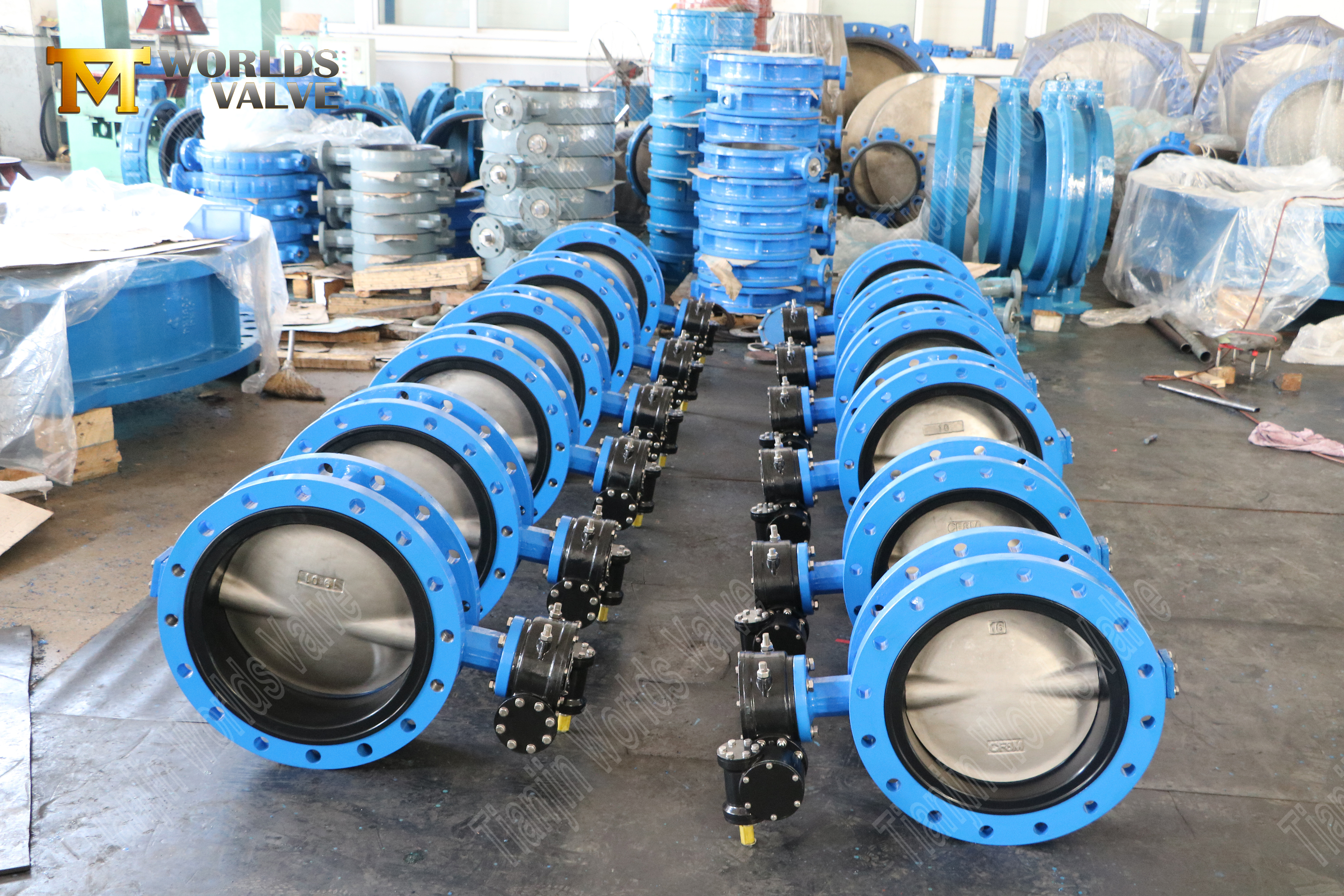 V&aacute;lvula de mariposa con AWWA C504 Est&aacute;ndar - Fabricante de v&aacute;lvula de mariposa conc&eacute;ntrica -3