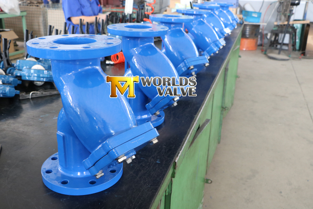 Colador en Y de hierro dúctil fundido