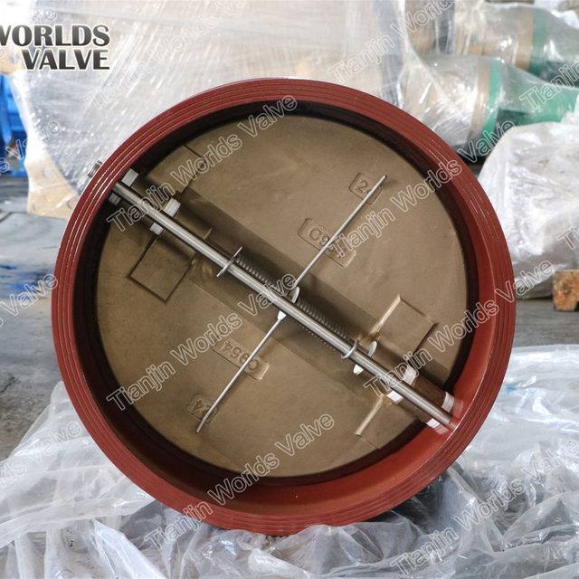 Válvula antirretorno de doble placa PN10 PN16 CLASS150