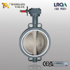 Válvula de mariposa Wafer de hierro dúctil con asiento de PTFE y disco CF8M