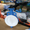 Válvula de mariposa tipo oblea de PTFE: disco encapsulado de PTFE, clase 150, fabricante OEM
