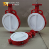 Válvula de mariposa tipo oblea de PTFE: disco encapsulado de PTFE, clase 150, fabricante OEM
