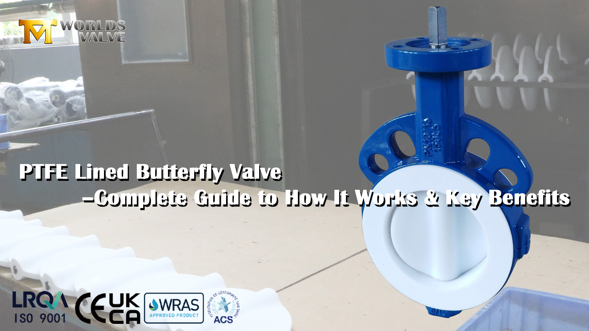 Válvula de mariposa revestida de PTFE: guía completa sobre cómo funciona y beneficios clave